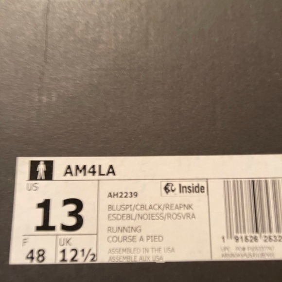Adidas am4la parley size 13 new in the box